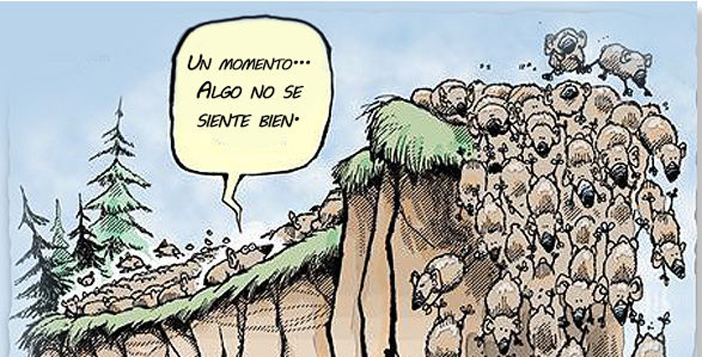 no seamos como los lemmings